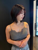 ナンブスカイ(nambu-SKY)&nbsp;色っぽくびれ艶ボブ　レッドブラウン