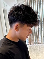 ザザアオヤマ(ZA/ZA AOYAMA) フェードパーマショート