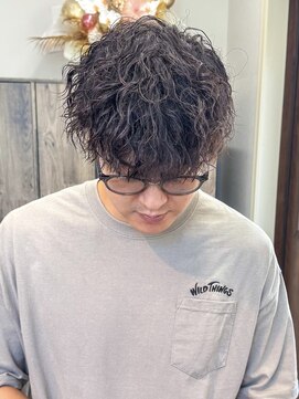 アムレヘアーエタ(amule hair eta) 【amule hair eta】波巻きスパイラルパーマ