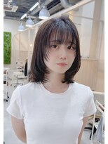 シダ(sida)&nbsp;ボブ顔まわりレイヤー
