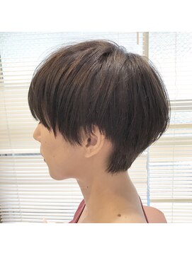 レンク(LENC) Coast.マッシュショートボブ×ベージュカラー