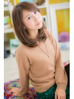 ミック ヘアアンドビューティー 大山店(miq  Hair&Beauty) シンプル可愛い☆愛されスタンダードｂ