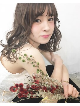 エトネ ヘアーサロン 仙台駅前(eTONe hair salon) 《eTONe》波巻き×ふわふわミディ
