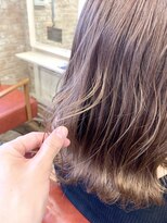 シャル 相模大野(shalu)&nbsp;細ハイライト×ミルクティー