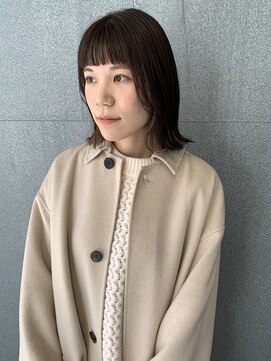 クーヘアー(coohair) インナーカラー×外ハネボブ