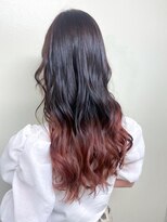 バブルス 本川越店(BUBBLES)&nbsp;カシスレッドグラデーション