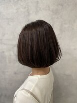 ユイテ 新河岸店(yuite)&nbsp;ナチュラルボブ×ラベンダーグレージュ