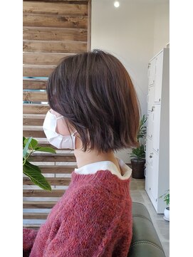 リノ 辻堂(lino) 切りっぱなしショートボブ[辻堂/辻堂駅]
