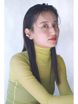 アッド バイ ケーツー(add by K-two) タイトにウェットな質感でロングヘアをクールに楽しんで★