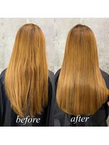 ユアーズヘア  あざみ野店(youres hair)&nbsp;髪質改善　ULTOWA  酸熱トリートメント　オージュア　Aujua