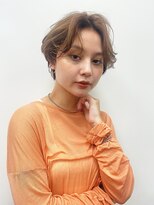 マグノリア オモテサンドウ(MAGNOLiA Omotesando) 【プリカール】センターニュアンスショートパーマ・・YOSHIBA