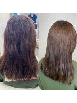 ヘアーアンドメイク ドレス(DRESS) リンゴ幹細胞トリートメント