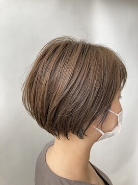 レシェル 松阪(RECIEL) マッシュショートボブ