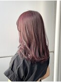 《TARO》美髪ミディアム ミルクティーピンク  ヨシンモリ