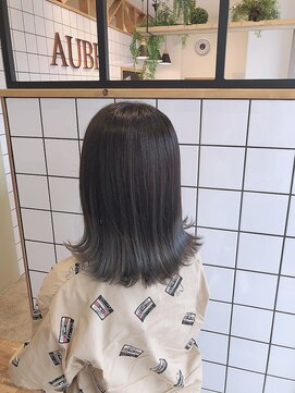 レム 荻窪(REM) おしゃれグラデーションカラー/外ハネミディアム