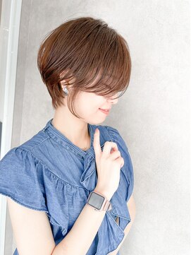 サニー 津田沼店(SUNNY) ショコラカラー×ひし形ショート