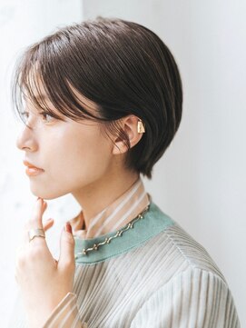 フォト イケブクロ(foto IKEBUKURO) ショート/ボブ/前髪カット/ブリーチなし×グレーベージュ[池袋]