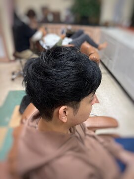 アポロカットステージ 相模大野店 アップバング/ツーブロックマッシュ<理容室>[メンズ/相模大野]