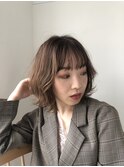 ふんわりボブ