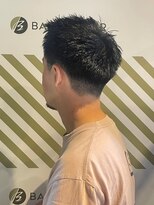 バーバーバー アカバネ(BARBER-BAR AKABANE)&nbsp;男らしさ全開ジェットモヒカン バーバースタイル フェード#2