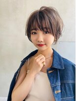 ロイド(Lloyd)&nbsp;【Lloyd】大宮　ショートボブ×ナチュラルベージュ