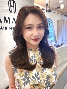 アマニ ヘアー ホスピタル(AMANI. HAIR HOSPITAL) AMANI ニュアンスカールくびれヘア