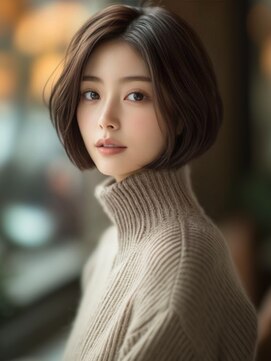 アルトリスト(Altruist Aging×HAIR&SPA) ★ダークアッシュ大人ガーリーボブ着物似合わせカット/髪質改善