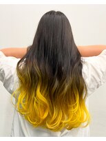 アライブ キチジョウジ(ALIVE Kichijoji) 【ALIVE吉祥寺】イエローグラデーションエアタッチ