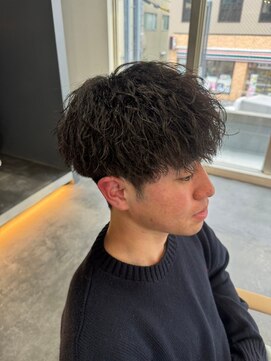 バース 河原町店(BIRTH) ツイストスパイラルパーマツイストパーマメンズマッシュパーマ