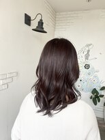 ユイバイラドンナ(Huit by LADONNA)&nbsp;前髪/アンブレラカラー/こなれミディ/イメチェン/ウェーブパーマ