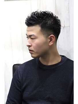 ヨシザワインク バンダイ(YOSHIZAWA Inc. BANDAI) メンズベリーショート30代男髪型刈り上げベリーショートバーバー