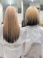 アルファバイオリカ(ALPHA by ORIKA) エクステ染めもできるので、好きな色に染めれます!