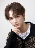 韓国センターパートコンマバングダウンパーマニュアンスパーマ