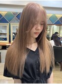 ダブルカラーベージュカラーケアブリーチカラーハイトーンカラー