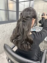 レーベン(LEBEN) ブリーチなし、透け感ブラウン