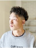 アップバングショート