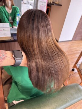 ヘアーズ マーブル(hairs MARBLE) ナチュラル/艶髪/ミディアム/30代/好感度UP