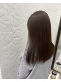 髪質改善カラー　ナチュラルベージュ