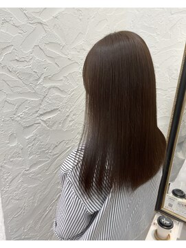 オーセンヘア(AUTHEN.HAIR) 髪質改善カラー　ナチュラルベージュ