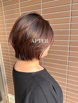 ビフォア(BEFORE→...)&nbsp;ショート縮毛矯正