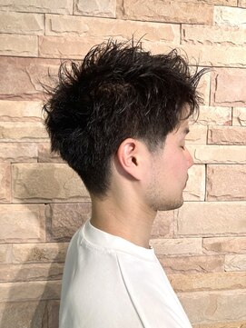 マイヘアイズグッド(My Hair is Good) ショートパーマ/メンズ/髪質改善/ハイライト/白髪ぼかし/パーマ