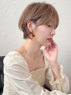 アンド ストーリーズ(&STORIES) ショートボブ髪型30代40代50代前髪あり前髪なし面長丸顔【荒牧】