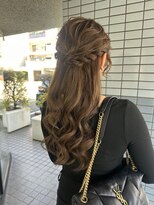 トータルビューティーサロン ディーグレース(TotalBeautySalon D.Grace)&nbsp;ハーフアップ