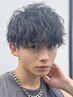 【新規限定】ビジネスも遊びも両立できる メンズカット+パーマ ￥13800