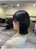 20代30代40代◎似合わせカット暗めカラー切りっぱなしミディ