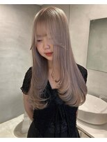 ペレ アネックス 大阪梅田茶屋町店(PELE ANNEX) 黒髪カタログ/クラゲヘアー/オリーブグレー/梅田