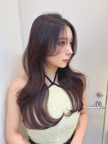 ロンドメリア 天神大名店(Lond Melia) イメチェンヘアスタイル小顔に見せるヘアココアベージュ