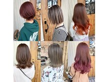 ルアナ(LUANA)の雰囲気（白髪ぼかし/レイヤーカット/ショートカット／ハイライト/）