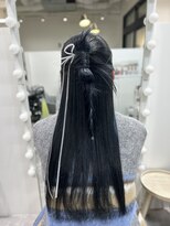 ケア 神戸(CARE)&nbsp;カチモリハーフアップ