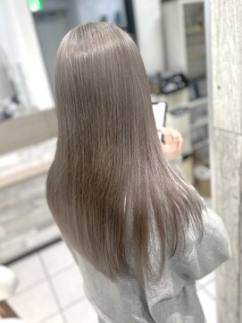 ミー 新宿(MII) ミルクティーベージュ/ダブルカラー/髪質改善/新宿/MII/ミイ